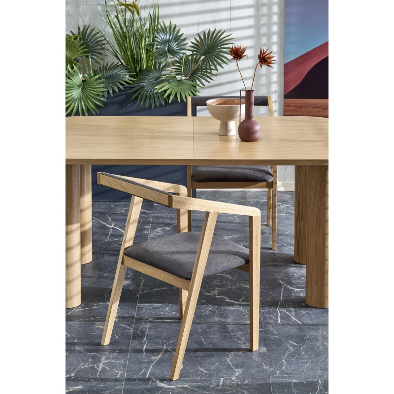 ELEFANTE PROSTOKĄT stół rozkładany 160-240/100 dąb naturalny (2p1szt)