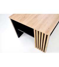 FEMINA ława dąb artisan/czarny (1p1szt)