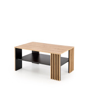 FEMINA ława dąb artisan/czarny (1p1szt)