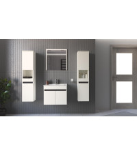 FIGARO Lustro 60 cm biały (1p1szt)