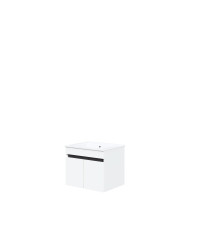 FIGARO Szafka pod umywalkę 60/2D biały (1p1szt) FIGARO Szafka pod umywalkę 60/2D biały (1p1szt)