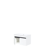 FIGARO Szafka pod umywalkę 80/2D biały (1p1szt) FIGARO Szafka pod umywalkę 80/2D biały (1p1szt)