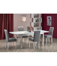 FLORIAN stół rozkładany blat - biały, nogi - biały (2p1szt)