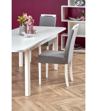 FLORIAN stół rozkładany blat - biały, nogi - biały (2p1szt)