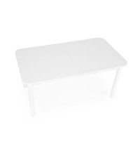 FLORIAN stół rozkładany blat - biały, nogi - biały (2p1szt)