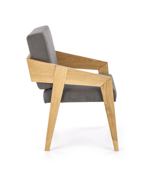 FREEDOM fotel dąb naturalny/popiel (1p1szt)