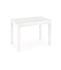 GINO stół rozkładany blat - biały, nogi - biały (1p1szt)