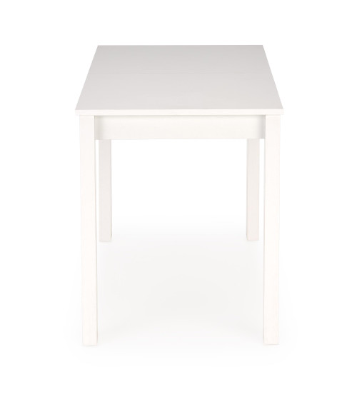GINO stół rozkładany blat - biały, nogi - biały (1p1szt)