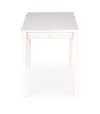 GINO stół rozkładany blat - biały, nogi - biały (1p1szt)