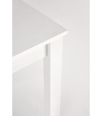 GINO stół rozkładany blat - biały, nogi - biały (1p1szt)