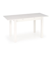 GINO stół rozkładany blat - biały, nogi - biały (1p1szt)