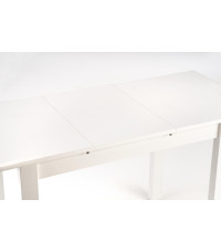 GINO stół rozkładany blat - biały, nogi - biały (1p1szt)