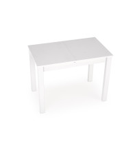 GINO stół rozkładany blat - biały, nogi - biały (1p1szt)