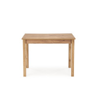 GINO stół rozkładany blat - dąb craft, nogi - dąb craft (1p1szt)