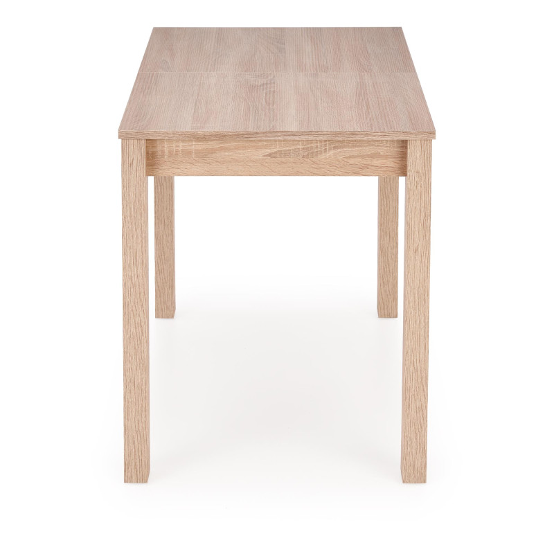 GINO stół rozkładany blat - dąb sonoma, nogi - dąb sonoma (1p1szt)