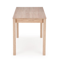 GINO stół rozkładany blat - dąb sonoma, nogi - dąb sonoma (1p1szt)