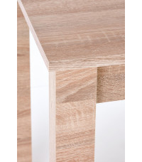 GINO stół rozkładany blat - dąb sonoma, nogi - dąb sonoma (1p1szt)