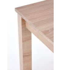 GINO stół rozkładany blat - dąb sonoma, nogi - dąb sonoma (1p1szt)