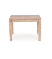 GINO stół rozkładany blat - dąb sonoma, nogi - dąb sonoma (1p1szt)