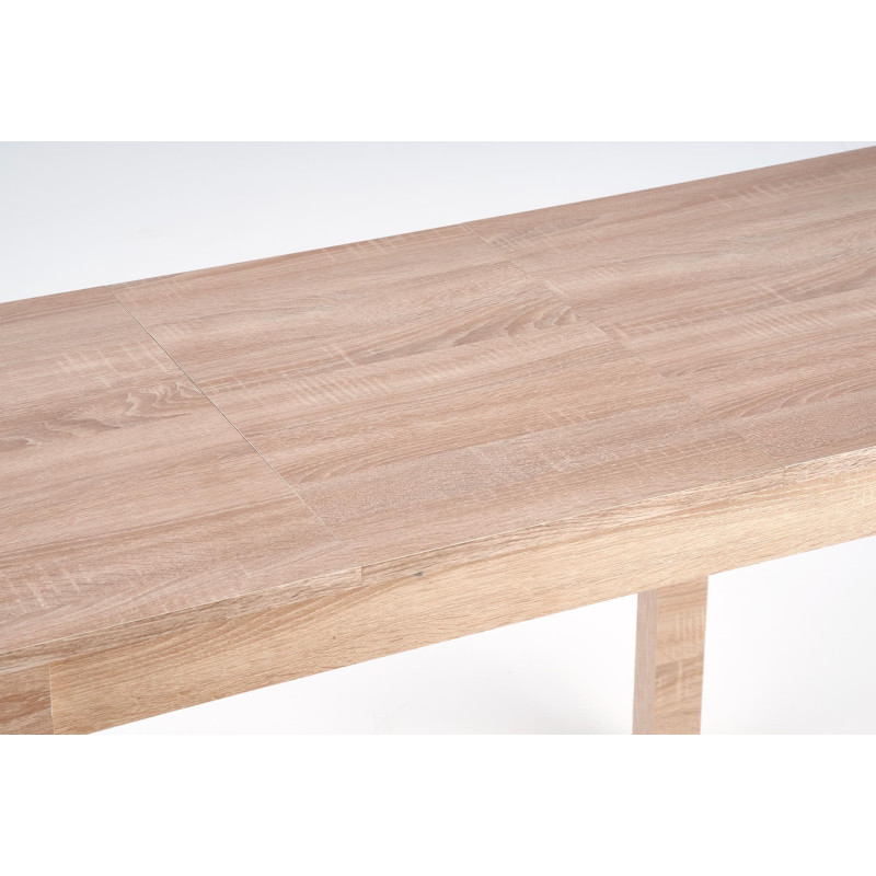 GINO stół rozkładany blat - dąb sonoma, nogi - dąb sonoma (1p1szt)