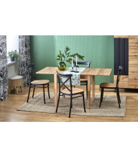 GRACJAN stół kolor dąb craft (2p1szt)