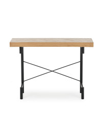 INFERNO konsolka dąb naturalny - czarny (1p1szt)