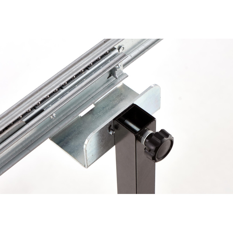 INFERNO stół rozkładany dąb naturalny - czarny (2p1szt)