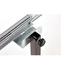 INFERNO stół rozkładany dąb naturalny - czarny (2p1szt)