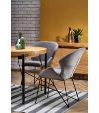 INFERNO stół rozkładany dąb naturalny - czarny (2p1szt)