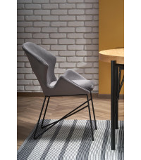 INFERNO stół rozkładany dąb naturalny - czarny (2p1szt)