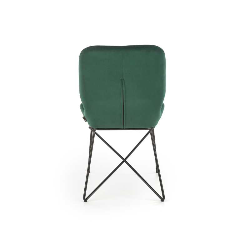 K454 krzesło ciemny zielony (1p1szt)