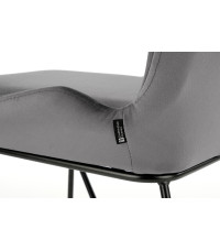 K454 krzesło popielaty (1p2szt)