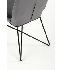 K454 krzesło popielaty (1p2szt)