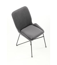 K454 krzesło popielaty (1p2szt)