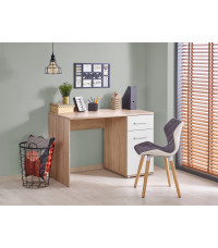 LIMA B-1 biurko dąb sonoma / biały (1p1szt)