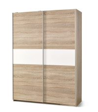 LIMA S-1 szafa dąb sonoma / biały (3p1szt)