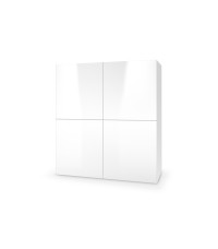 LIVO KM-100 komoda stojąca biały (1p1szt)