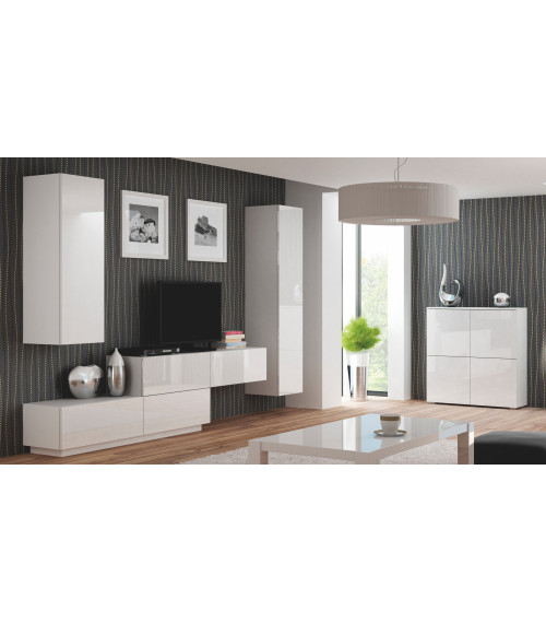 LIVO KM-100 komoda stojąca biały (1p1szt)