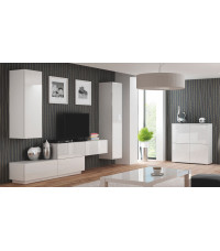 LIVO KM-100 komoda stojąca biały (1p1szt)