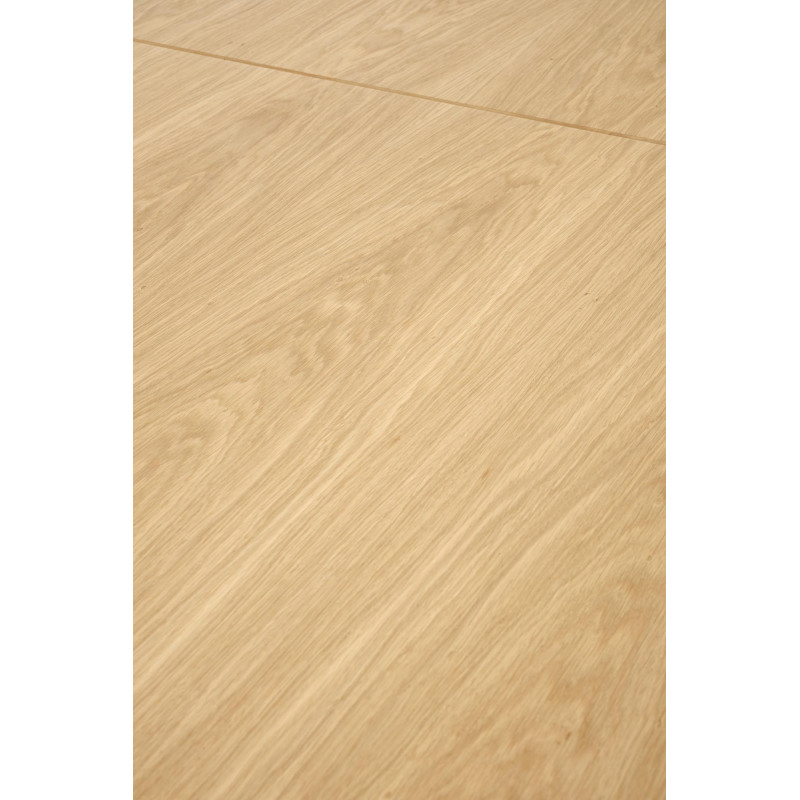 MASSIVE 2 stół rozkładany 160-250x90x77 cm dąb naturalny/czarny (2p1szt)