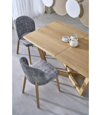 MASSIVE 3 stół rozkładany 160-250x90x77 cm dąb naturalny/dąb naturalny (2p1szt)