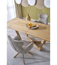 MASSIVE 3 stół rozkładany 160-250x90x77 cm dąb naturalny/dąb naturalny (2p1szt)