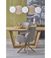 MASSIVE 3 stół rozkładany 160-250x90x77 cm dąb naturalny/dąb naturalny (2p1szt)