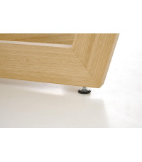 MASSIVE 3 stół rozkładany 160-250x90x77 cm dąb naturalny/dąb naturalny (2p1szt)