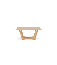 MASSIVE 3 stół rozkładany 160-250x90x77 cm dąb naturalny/dąb naturalny (2p1szt)