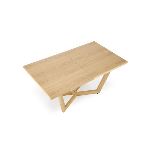 MASSIVE 3 stół rozkładany 160-250x90x77 cm dąb naturalny/dąb naturalny (2p1szt)