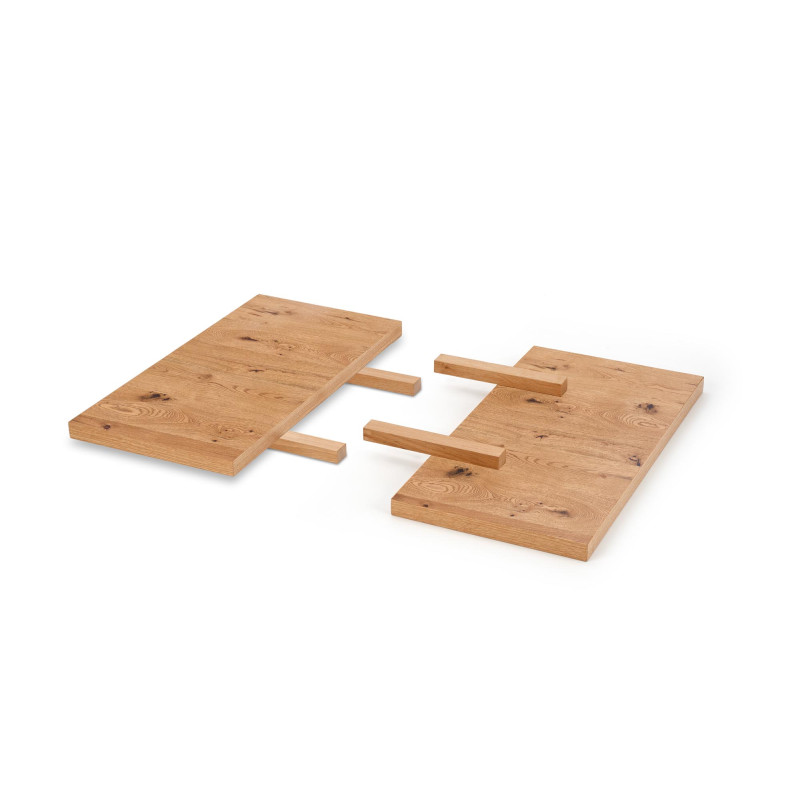 MASSIVE przedłużki 45x90cm - komplet jasny dąb/czarny (1p1kpl)