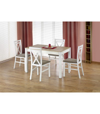 MAURYCY stół kolor dąb sonoma / biały (2p1szt)