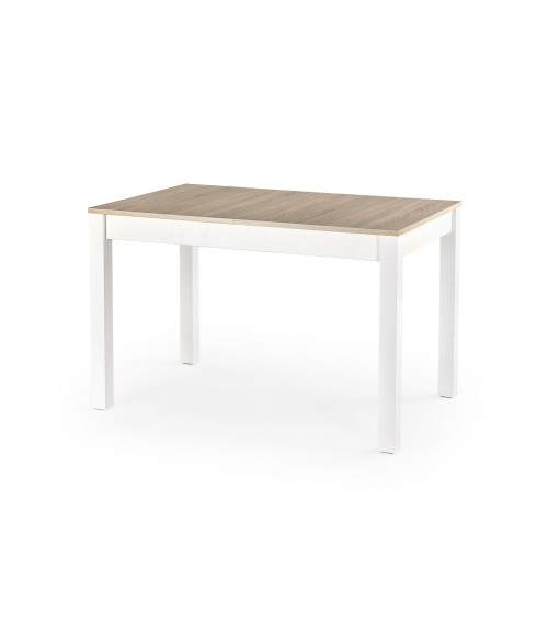 MAURYCY stół kolor dąb sonoma / biały (2p1szt)