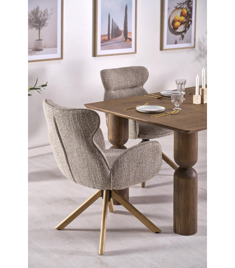 MELTON stół rozkładany 200-300x101x76 cm jasny orzech (3p1szt)